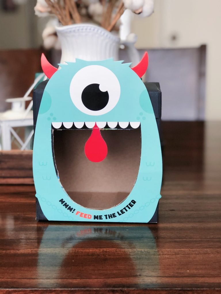 FEED THE MONSTER LETTER ACTIVITY